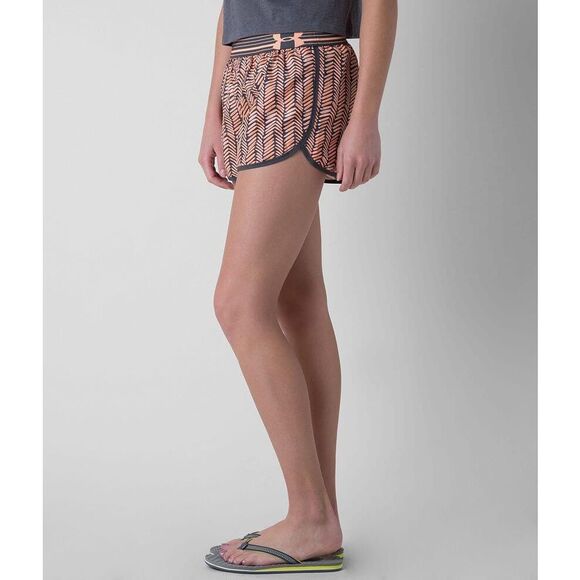 UNDER ARMOUR Women’s Afterglow HeatGear Printed Running Shorts Size XL - Picture 2 of 8